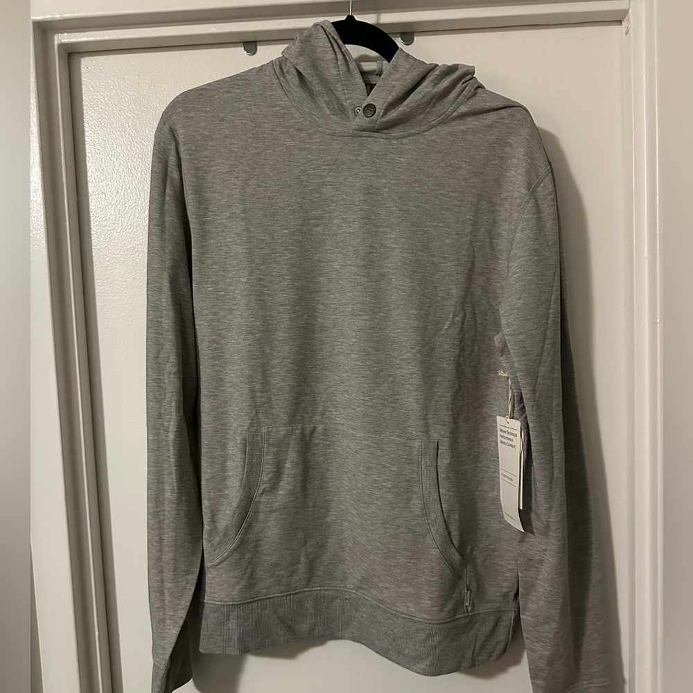 Vuori Heather Gray Men's Hoodie